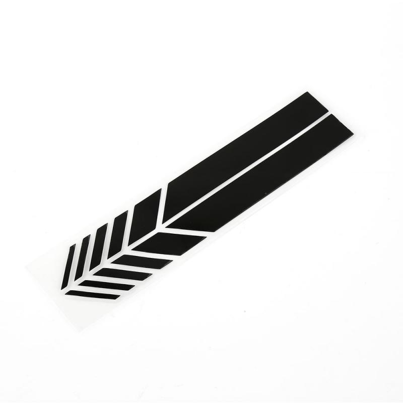 2pcs/set Car Sticker Non Fading Fashion Color Stripe Car Sticker Racing Strips Side Rear View Mirror Decor Decal Car Universal