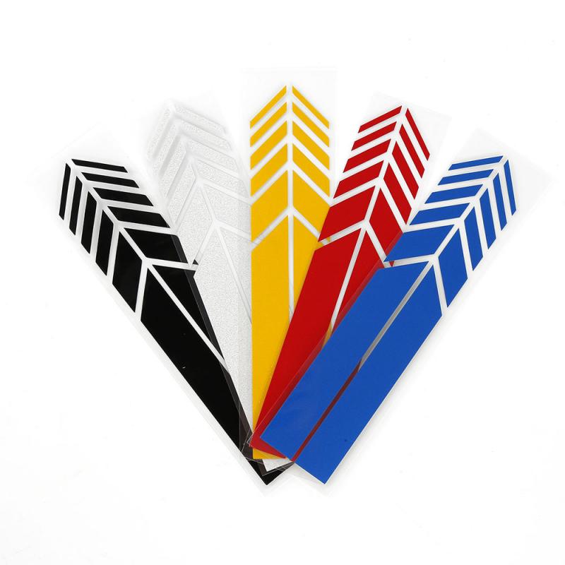 2pcs/set Car Sticker Non Fading Fashion Color Stripe Car Sticker Racing Strips Side Rear View Mirror Decor Decal Car Universal