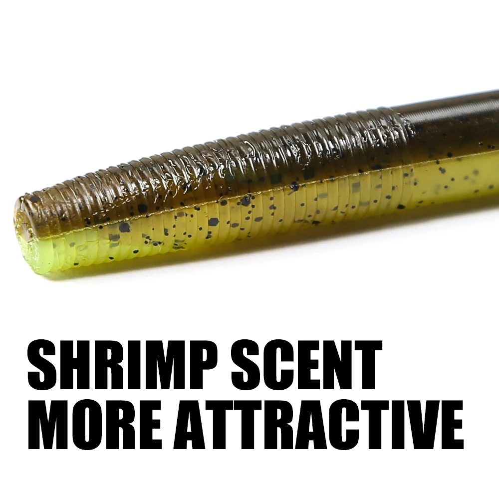 PEAK 100mm Floating TPR Senko Soft Stick Fishing Lure SwimBait Bass Pike Artificial Soft Worm Weightless Rig