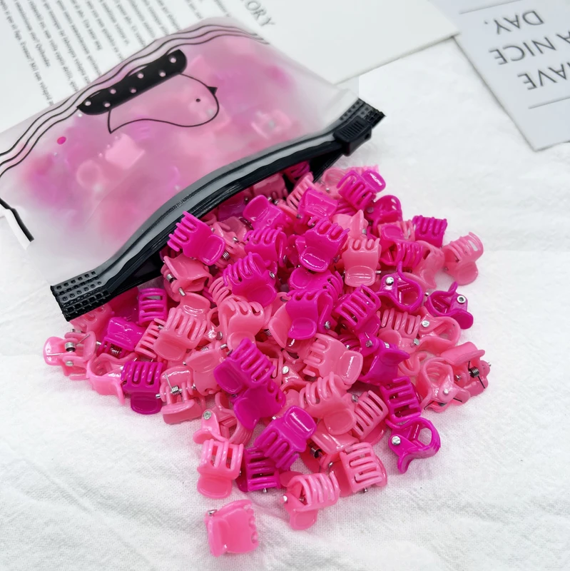 10/20Pcs Colorful Small Claw Clips Girls Cute Flower Butterfly Hair Clips Hair Accessories Kids Cartoon Hair Claws Headwear Gift