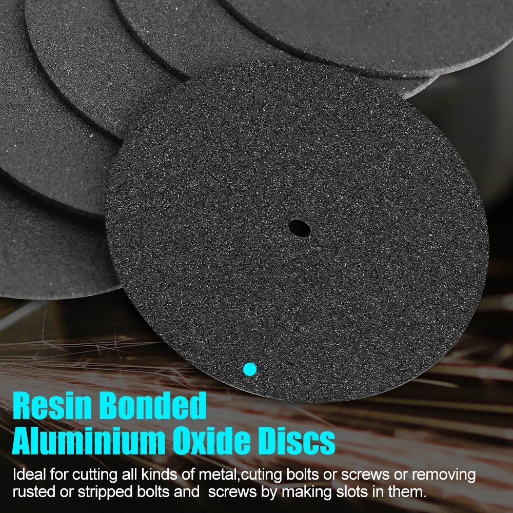 XCAN 36/150pcs 25mm Resin Cut off Wheels Abrasive Disc Cutting Discs Reinforced Cut Off Grinding Wheels For Dremel Accessories
