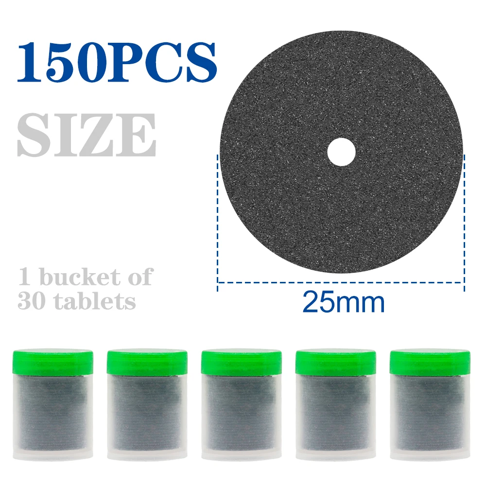 XCAN 36/150pcs 25mm Resin Cut off Wheels Abrasive Disc Cutting Discs Reinforced Cut Off Grinding Wheels For Dremel Accessories