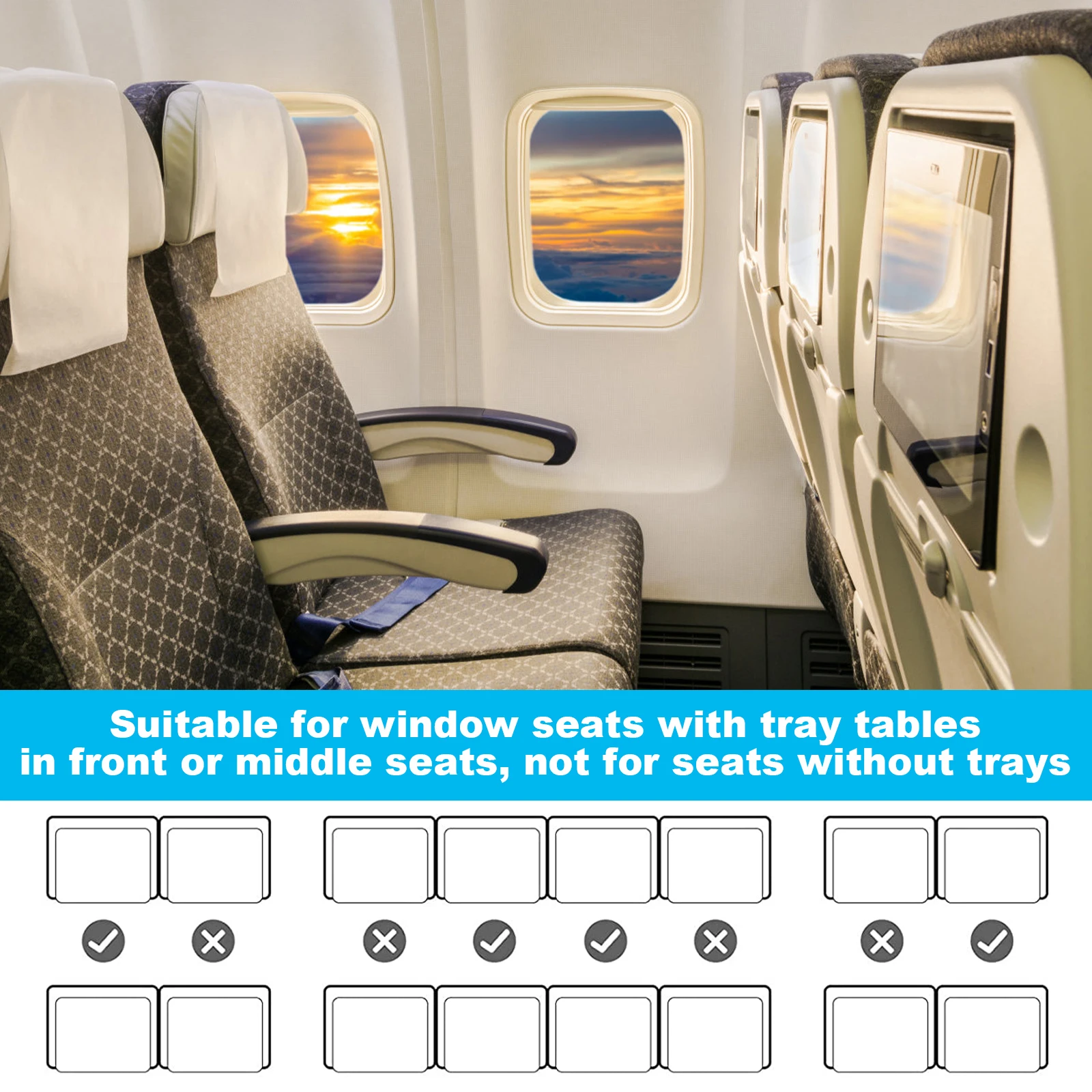 Kids Travel Airplane Bed Portable Children Pedals Beds Foot Leg Rest Hammock Baby Footrest Bed Toddler Airplane Seat Extender