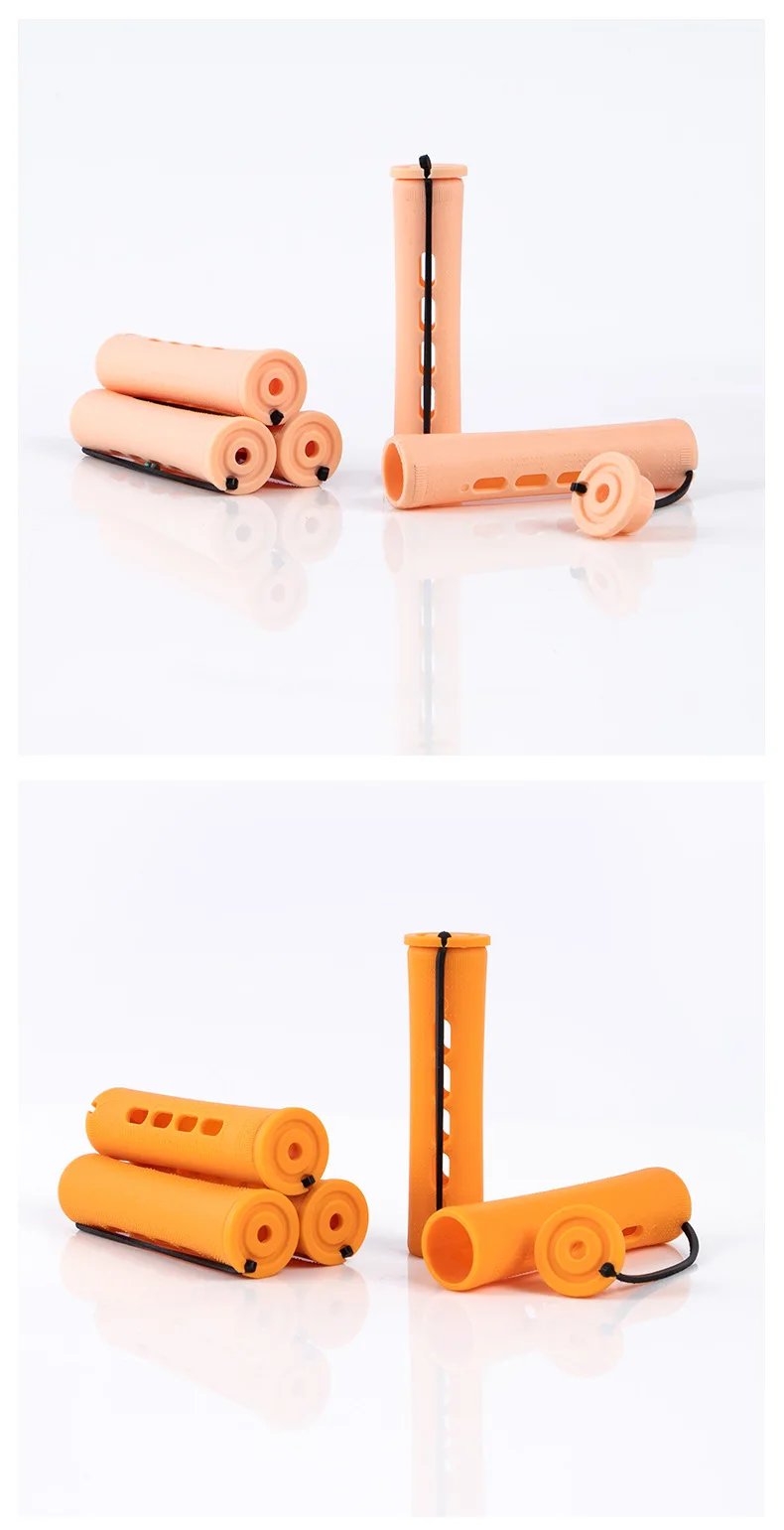 10pcs Hair Cold Roller Heatless Curling Curlers Hair Heatless Curling Rods Magic Hair Curlers Without Heat Wave Curly Perm Rods
