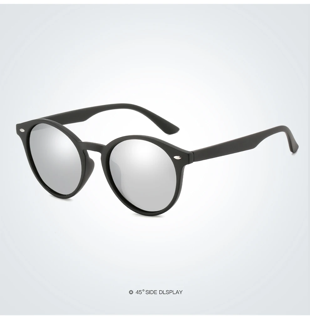 Fashion Round Sunglasses Women Men Classic Vintage Driving Travel Sun Glasses Circle Oval Brand Designer Eyewear