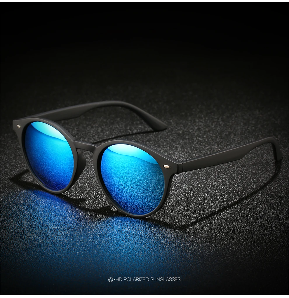 Fashion Round Sunglasses Women Men Classic Vintage Driving Travel Sun Glasses Circle Oval Brand Designer Eyewear