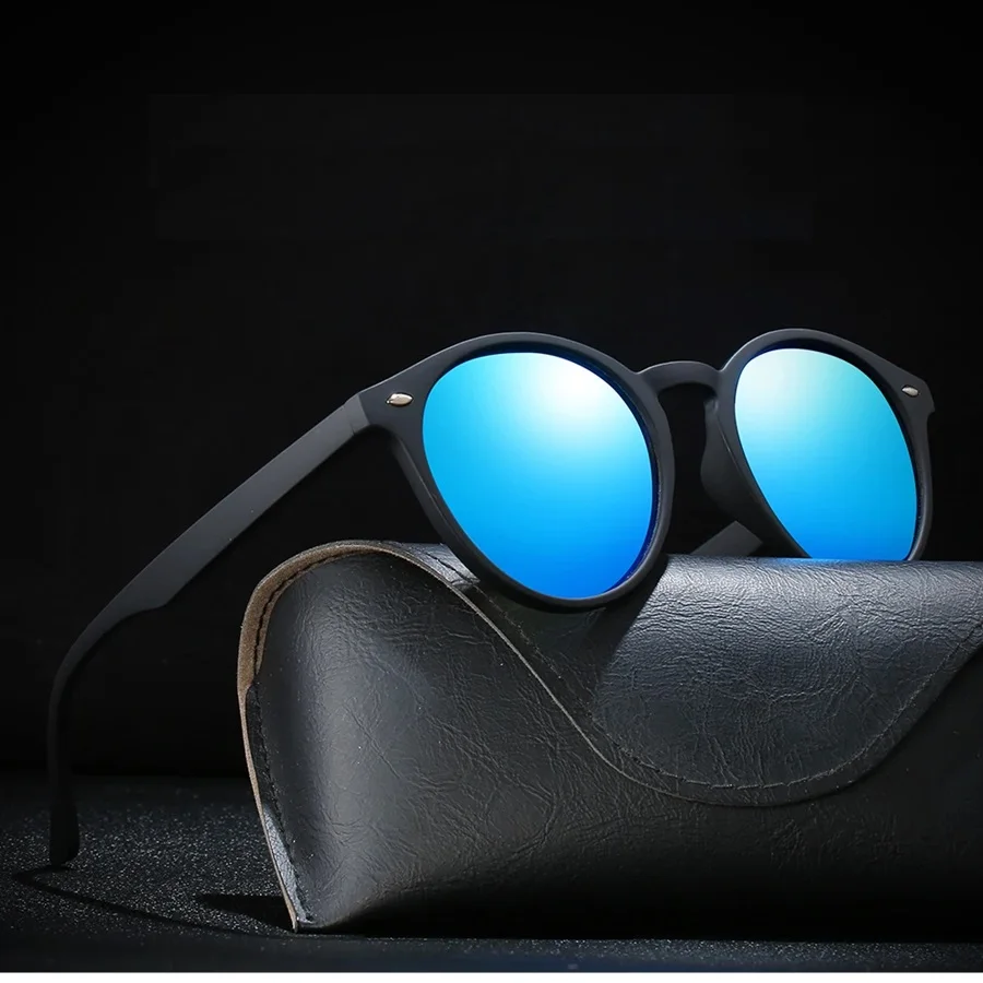 Fashion Round Sunglasses Women Men Classic Vintage Driving Travel Sun Glasses Circle Oval Brand Designer Eyewear
