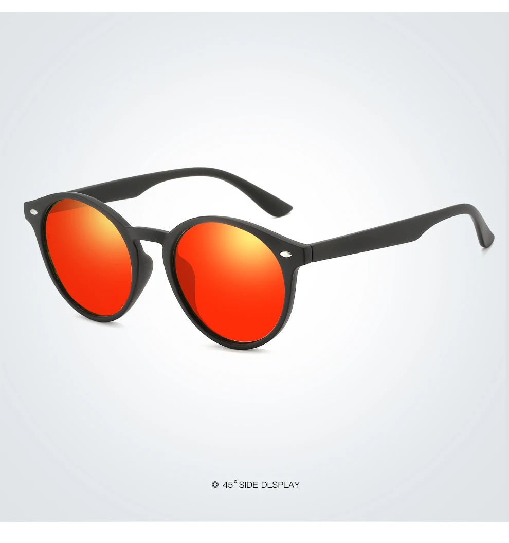 Fashion Round Sunglasses Women Men Classic Vintage Driving Travel Sun Glasses Circle Oval Brand Designer Eyewear