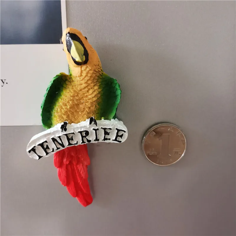 Europe Spain Fridge Magnets Tenerife Island Magnetic Refrigerator Stickers Tourism Souvenir for The House Devoration Idea Gift