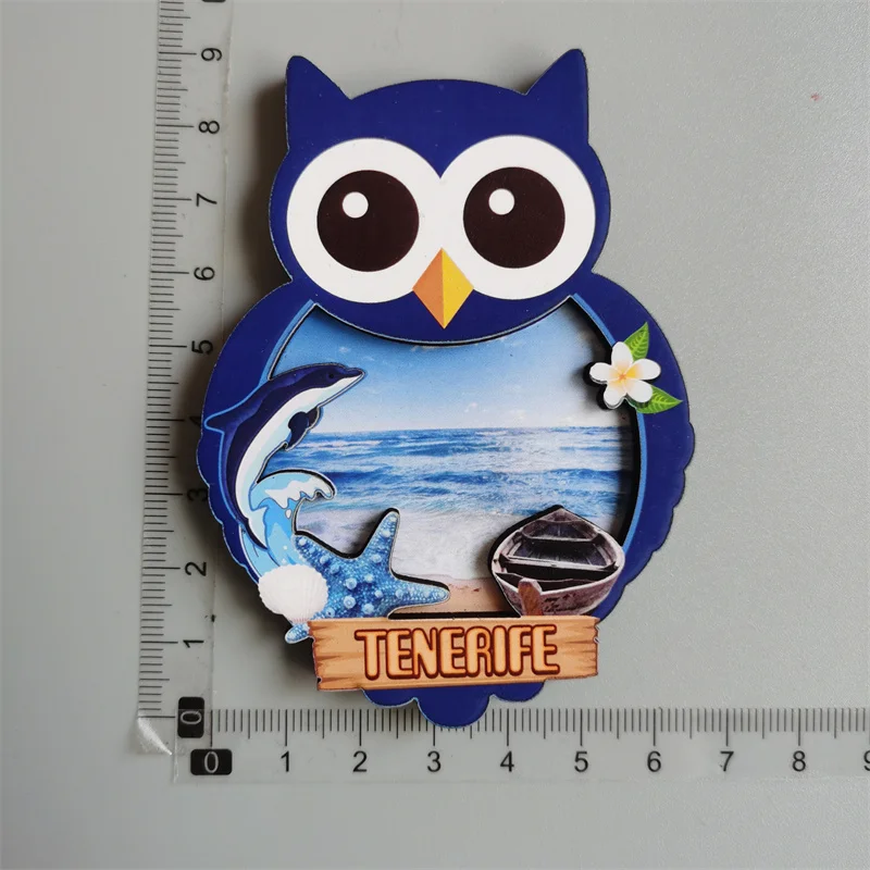 Europe Spain Fridge Magnets Tenerife Island Magnetic Refrigerator Stickers Tourism Souvenir for The House Devoration Idea Gift