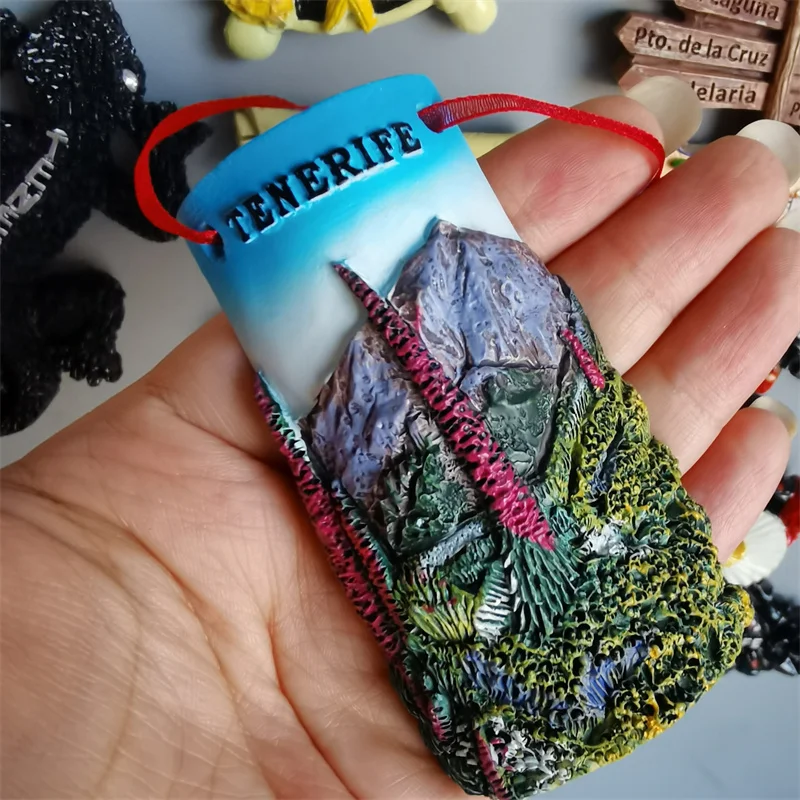 Europe Spain Fridge Magnets Tenerife Island Magnetic Refrigerator Stickers Tourism Souvenir for The House Devoration Idea Gift