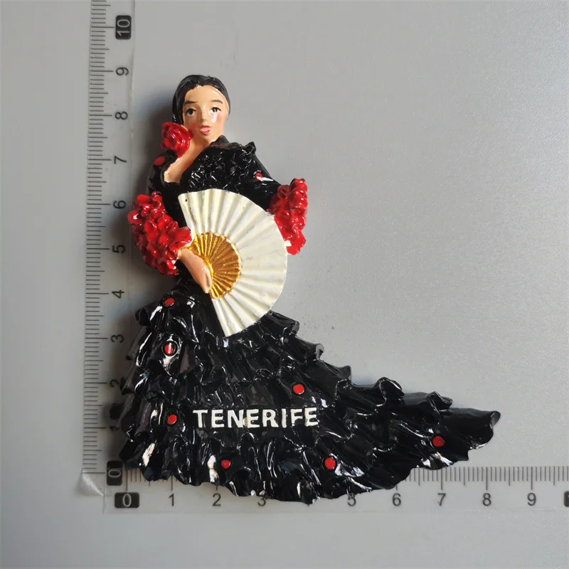 Europe Spain Fridge Magnets Tenerife Island Magnetic Refrigerator Stickers Tourism Souvenir for The House Devoration Idea Gift