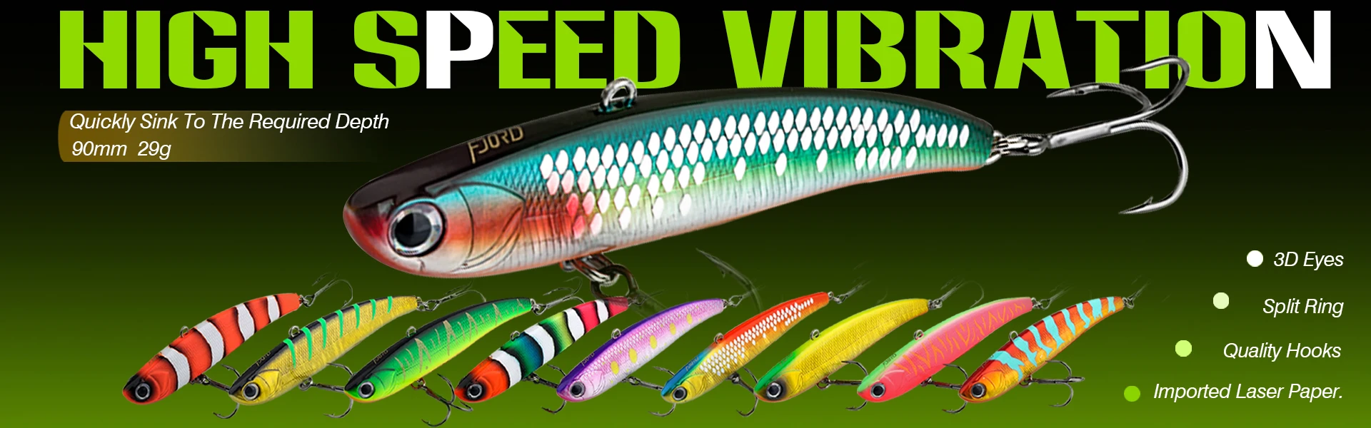 FJORD 70mm 17g Fishing Bait Heavy Minnow Laser Hard Artificial Bait Plastic Professional Seawater Lure Sinking Fishing Equipment