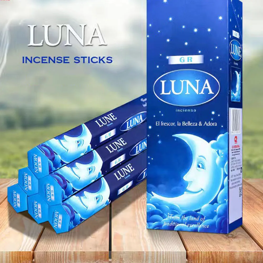 Artracyse 20 Sticks India Coconut Incense Sandalwood Household Bedroom Toilet Agarwood Tibetan Line Aromatherapy