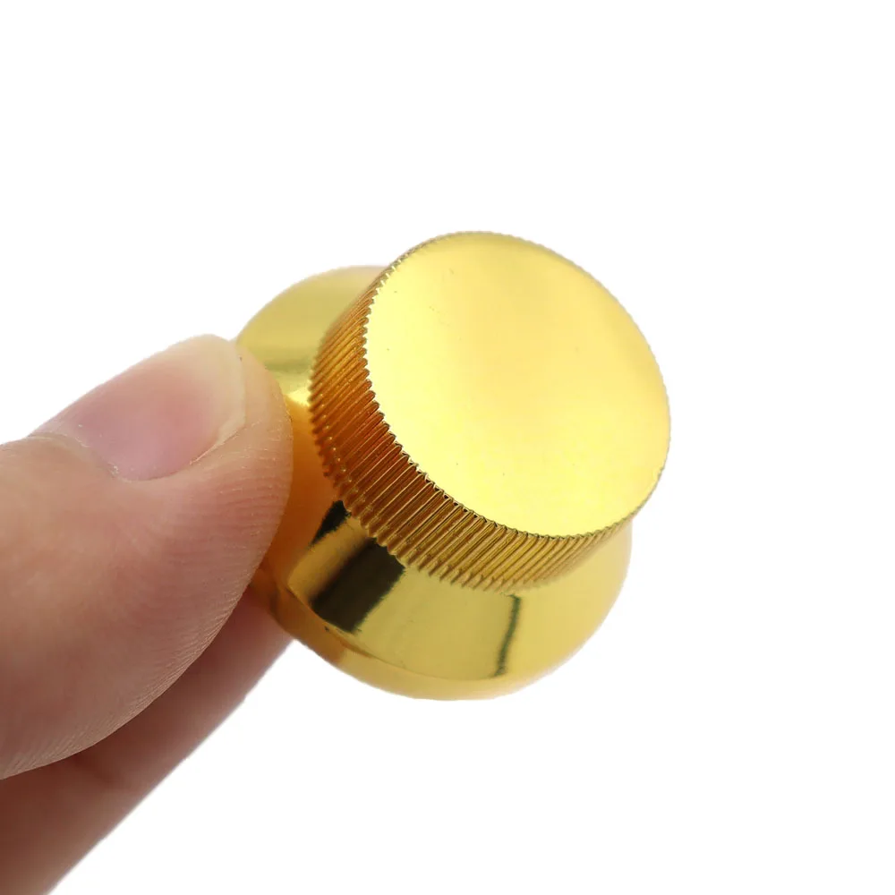 1pcs/2Pcs Guitar Bass Metal Top Hat Bell Speed Knobs for LP SG Guitar