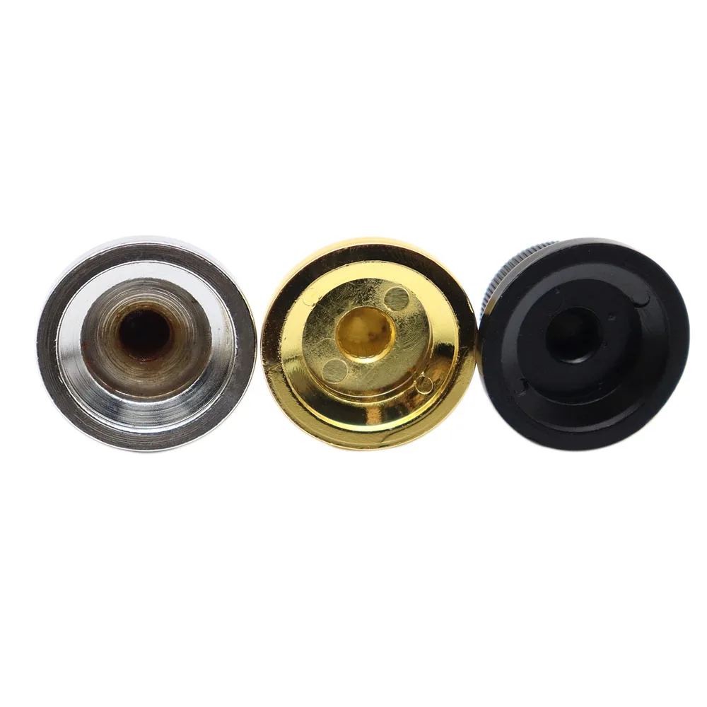 1pcs/2Pcs Guitar Bass Metal Top Hat Bell Speed Knobs for LP SG Guitar