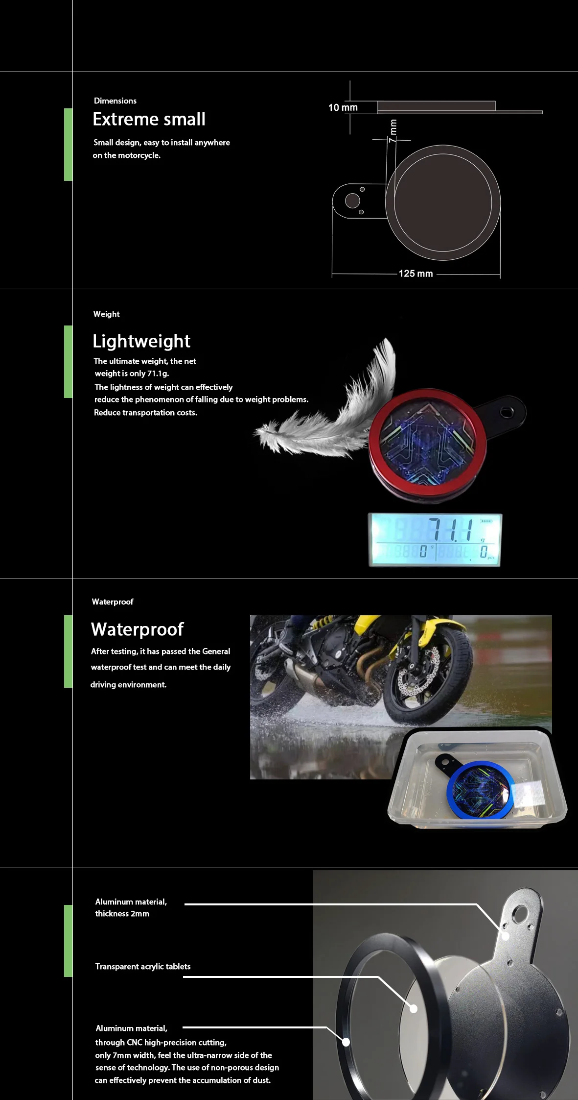 Motorcycle Tax Disc Motorbike Universal Round, Motorcycle Insurance Sticker Holder, Waterproof Multicolors