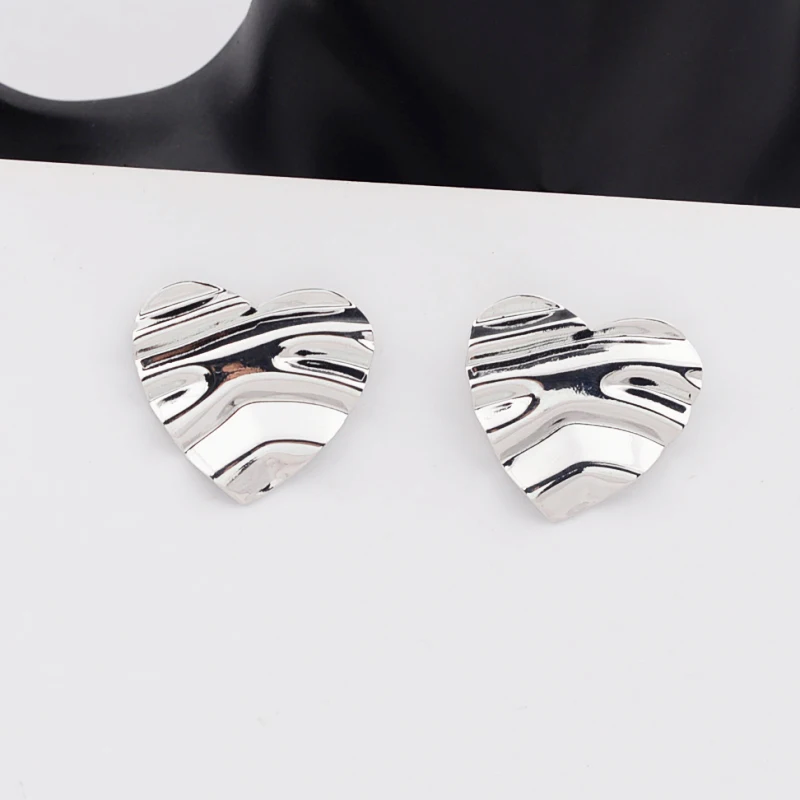 New European Exaggerated Women's Metal Hanging Earrings Multi-layers Alloy Pendants Twisted Unusual Earrings Fashion Cool Stuff