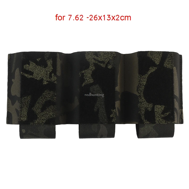Tactical 5.56/7.62 Triple Magazine Pouch Magazine Holder with Hook Fasteners for MK3/MK4 Chest Rig Magazine Insert Pouch