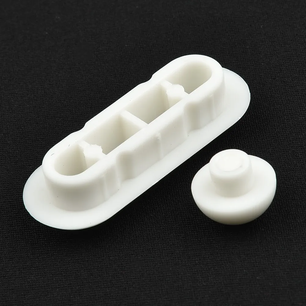 Toilet Lid Cushion Antislip Gasket Toilet Seat Pad Buffers White Stop Bumper Shock Absorber Bathroom Toilet Seat Lifter Kits