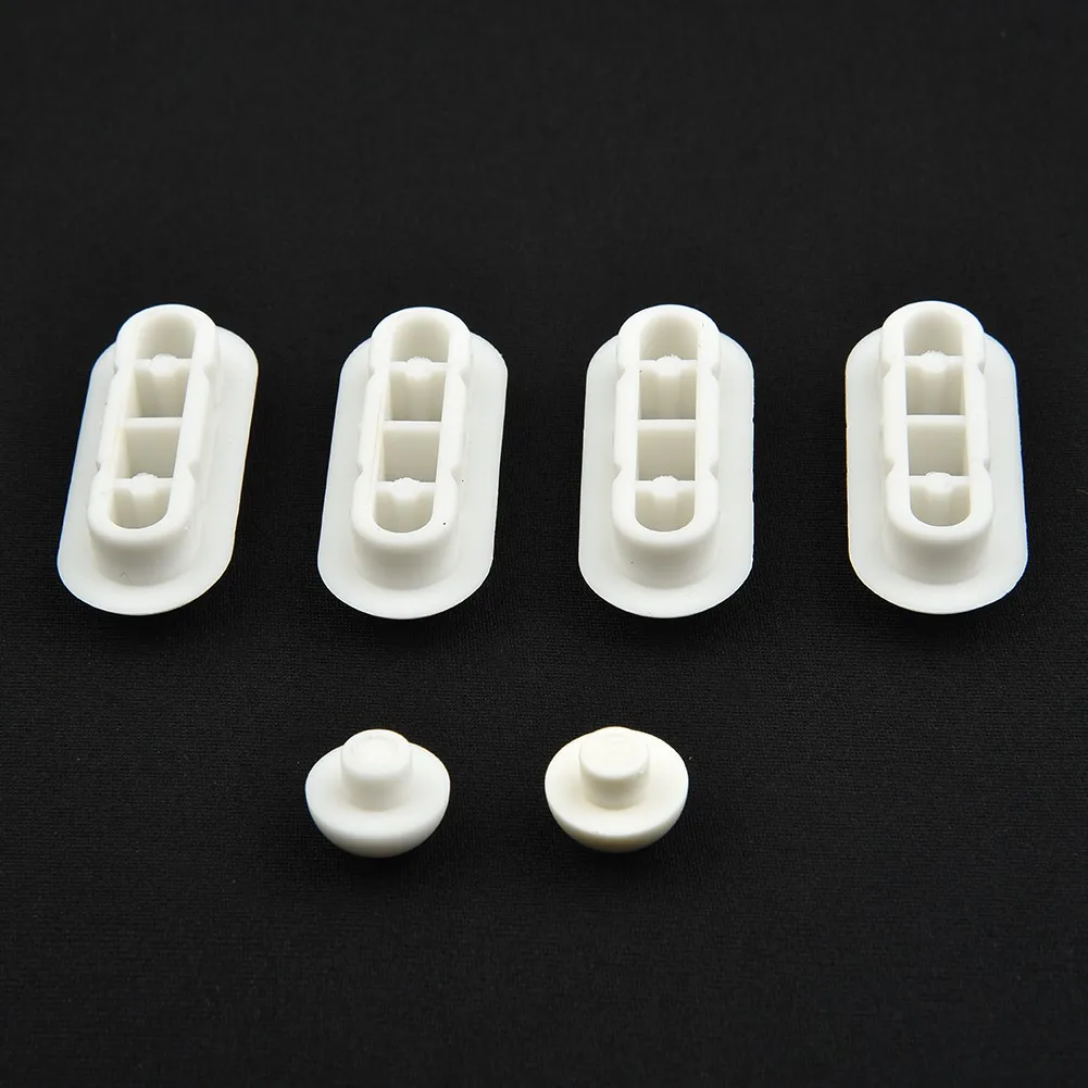Toilet Lid Cushion Antislip Gasket Toilet Seat Pad Buffers White Stop Bumper Shock Absorber Bathroom Toilet Seat Lifter Kits
