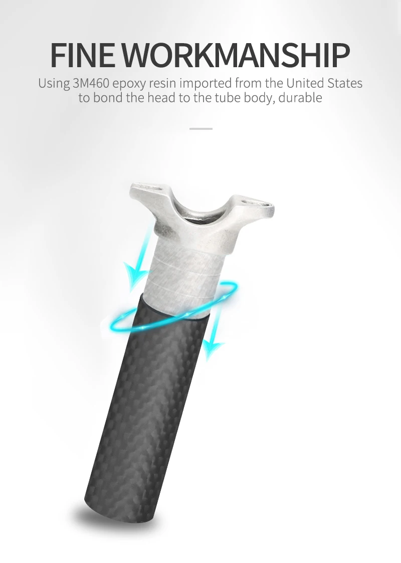 Carbon Bicycle Seatpost 27.2/30.8/31.6mm Matte Black MTB/Road Bike Seat Post Length 280mm Seat Tube Bicycle Parts