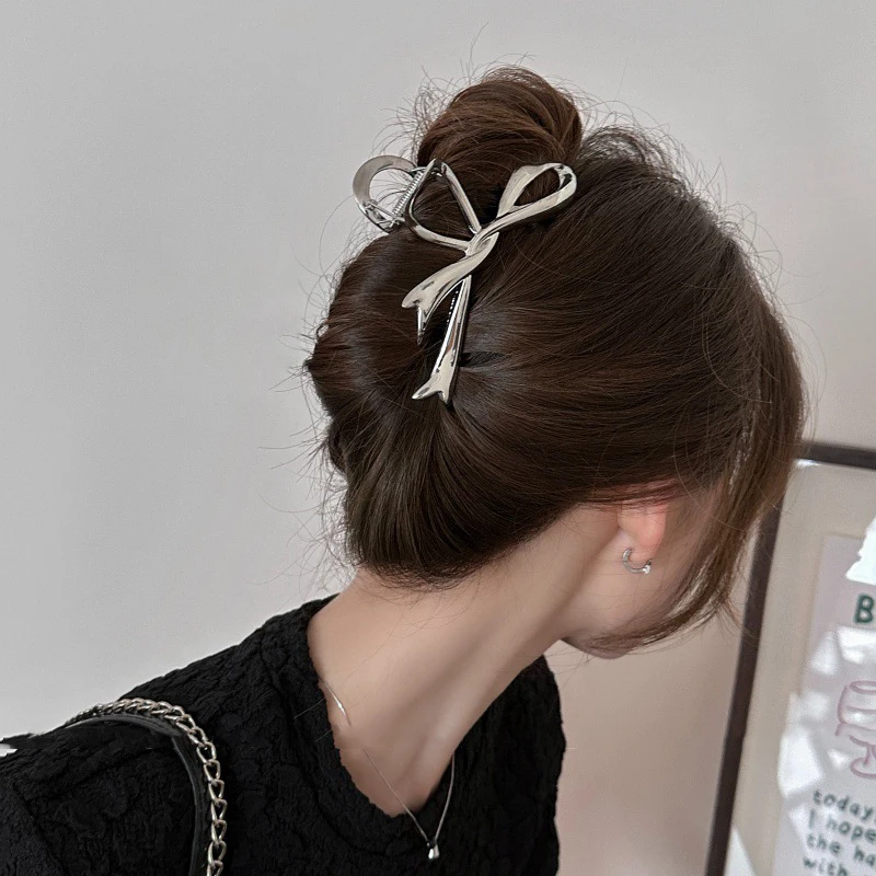 2026 Vintage Geometric Hair Clip Barrette Crab Korea Large Hair Claws Hairpins Hairgrip Headwear For Women Girl Hair Accessories