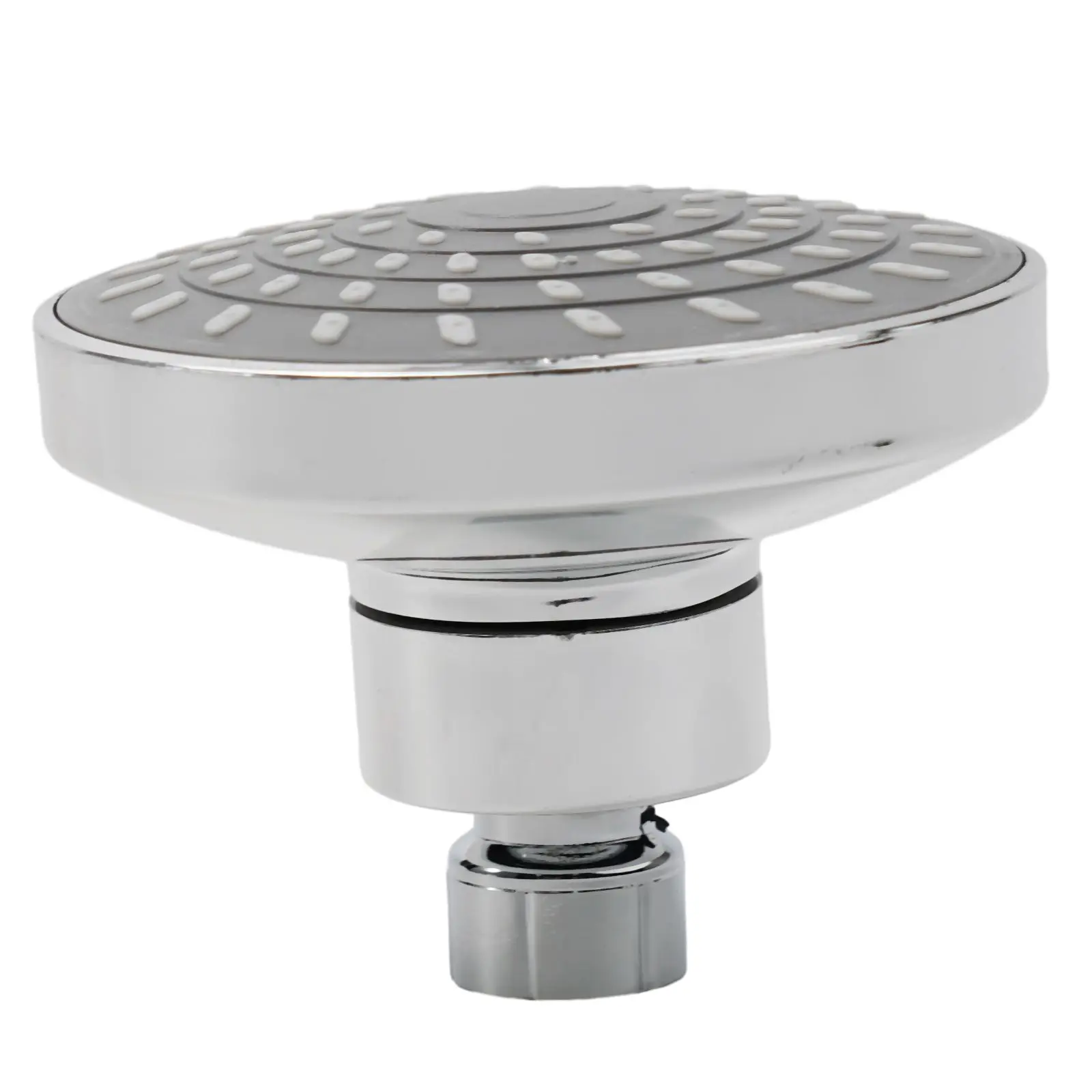 High-pressure Shower Head Sprayer Adjustable Rainfall Wall-Mounted Chrome ABS Plastic Shower Heads Bathroom Fixture Accessories