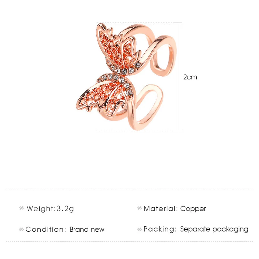 Hot Selling Fashion Jewellery Women's Ring Cute Rabbit Animal Rings Opening Adjustable Metal Ring 2021 New Pink Jewelry Gift