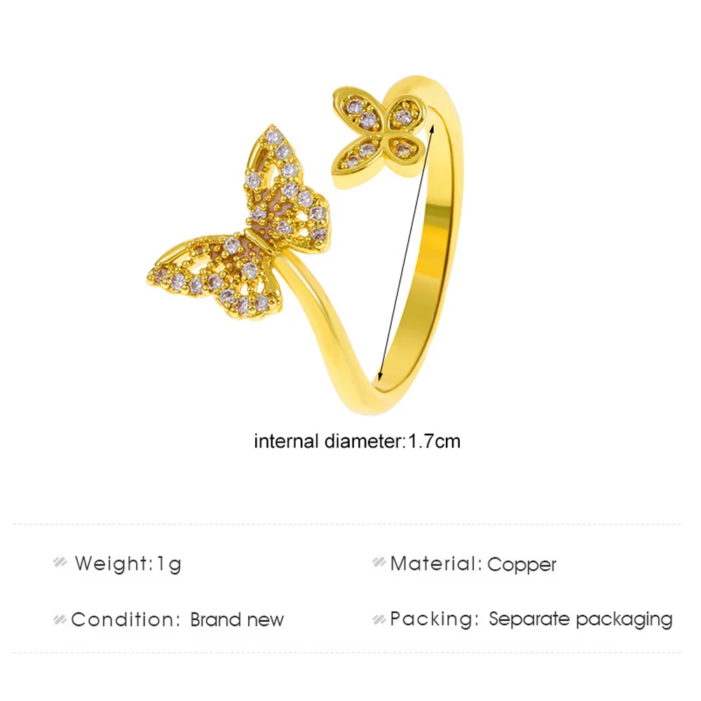 Hot Selling Fashion Jewellery Women's Ring Cute Rabbit Animal Rings Opening Adjustable Metal Ring 2021 New Pink Jewelry Gift