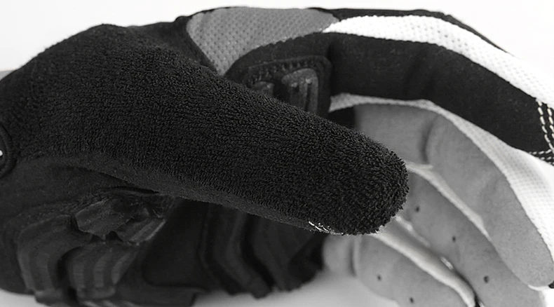 INBIKE Full Finger Cycling Gloves Durable MTB Bicycle Gloves for Riding Outdoor Motorcycle Accessories Touch Screen Padded IF239
