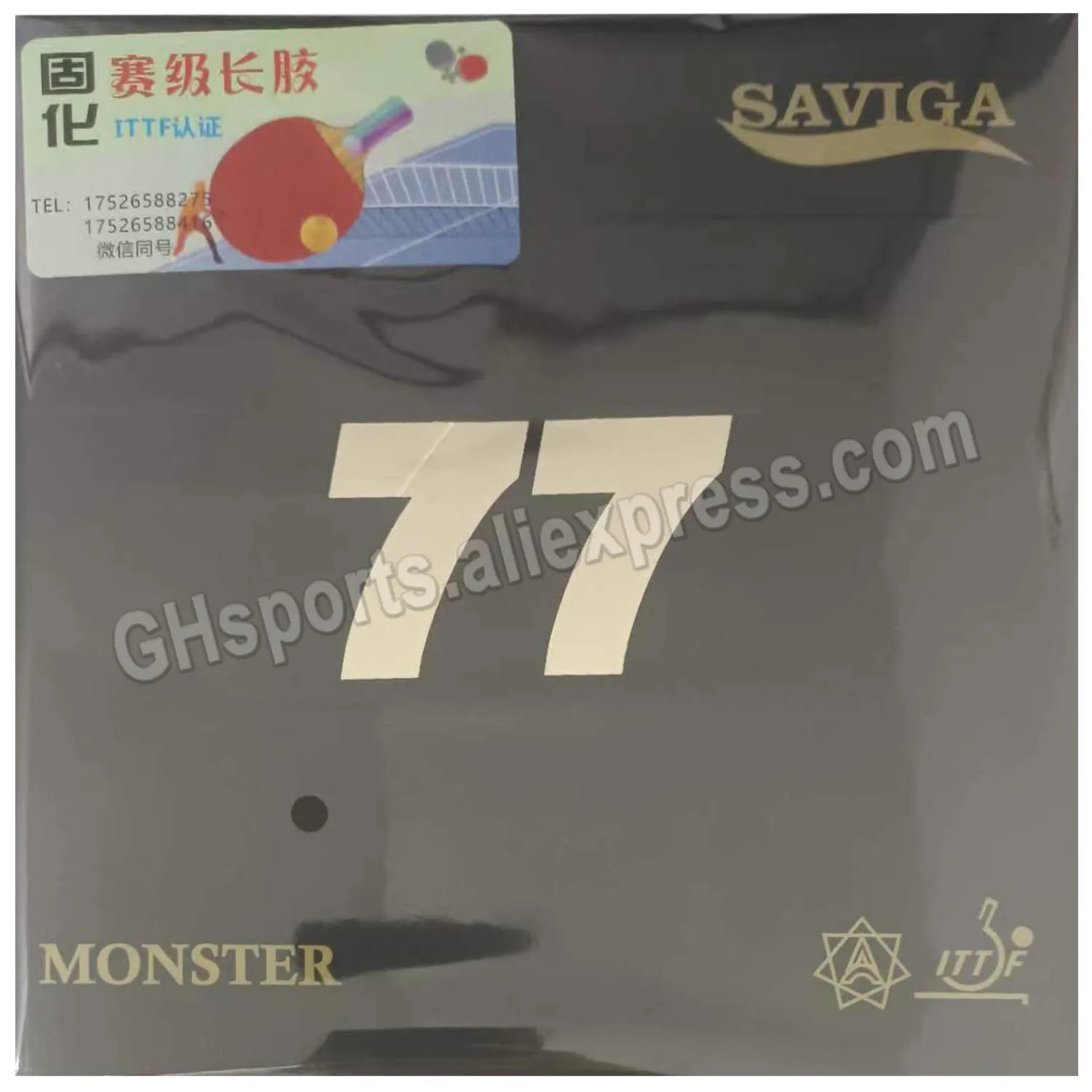 Original Saviga 77 Monster Table Tennis Rubber Pips Long Rubber