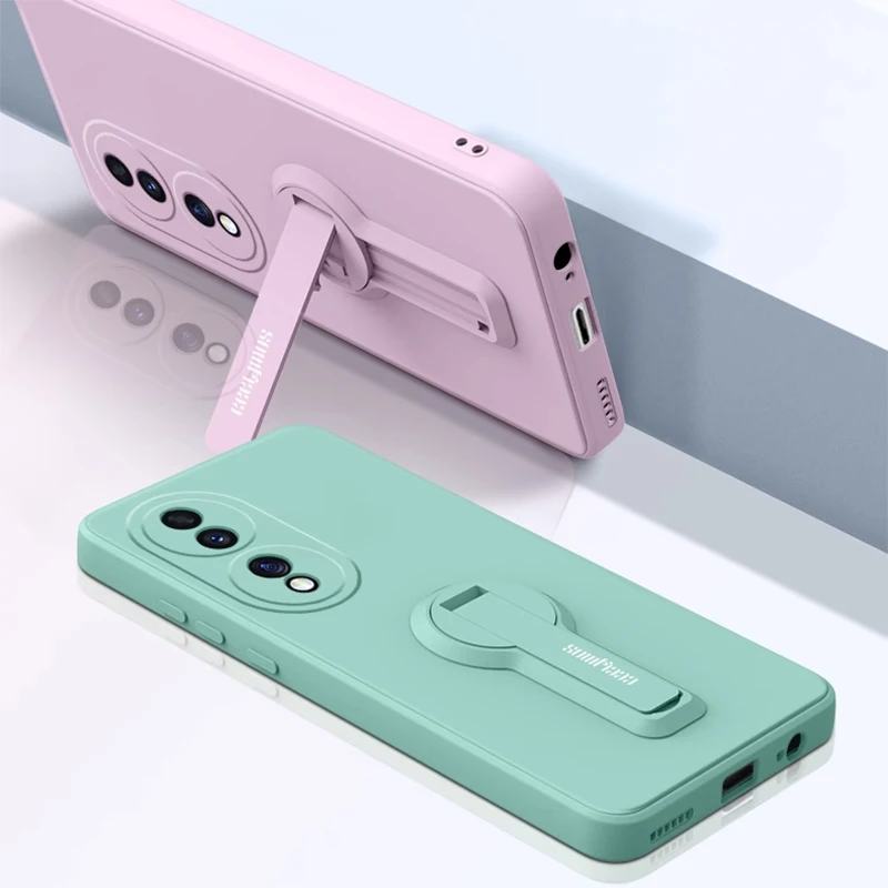 For Realme GT GT5 Neo 3 5 2 Neo5 Case For Realme 11 10 12 Pro Plus Phone Case Silicone Soft Cover Protector With Holder Lanyard