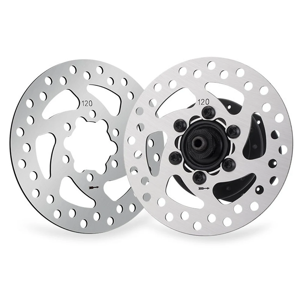 MTB Bicycle Brake Rotor 120 140 160 180 203mm 6 in Stainless Steel Hydraulic Brake Rotor MTB Road Bike Disc Brake With T25 Bolt
