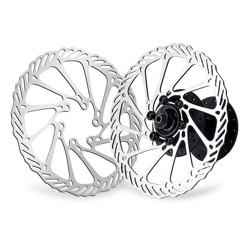 MTB Bicycle Brake Rotor 120 140 160 180 203mm 6 in Stainless Steel Hydraulic Brake Rotor MTB Road Bike Disc Brake With T25 Bolt