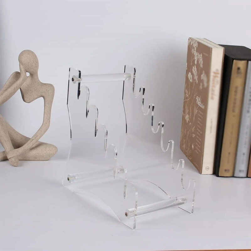 Acrylic Transparent Knife Holder Countertop Cutlery Storage Knives Display Stand Drop Shipping