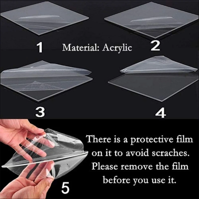 Acrylic Transparent Knife Holder Countertop Cutlery Storage Knives Display Stand Drop Shipping