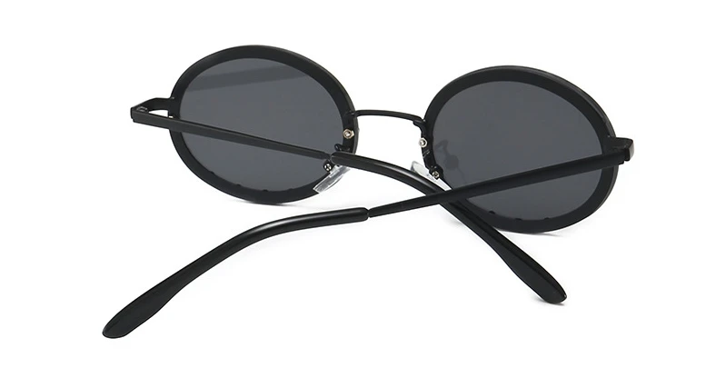 46127 Luxury Diamond Frame Sunglasses Women Fashion Small Size Oval Sunshade Vintage Protection Shades Uv400