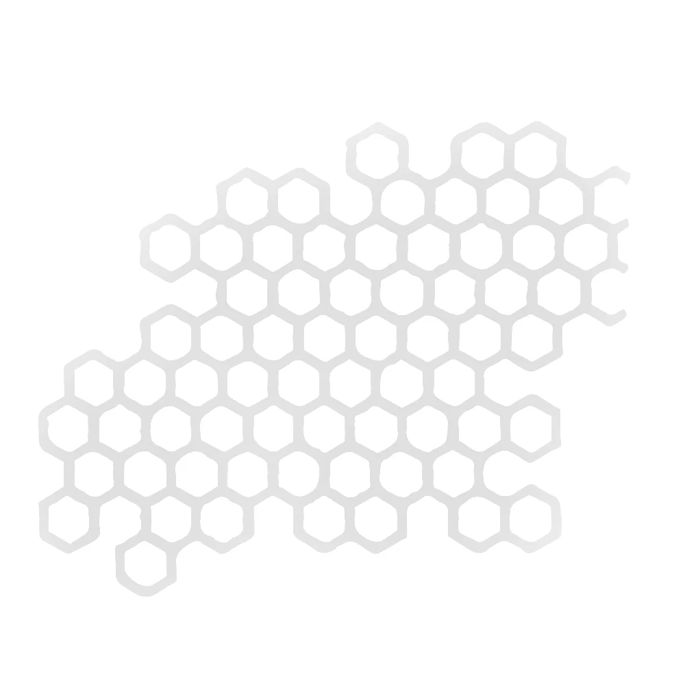 Motorcycle Sticker Honeycomb Waterproof Stickers Helmet Decals Car Stickers Bumper Creative Decoration Sticker Car Accessories