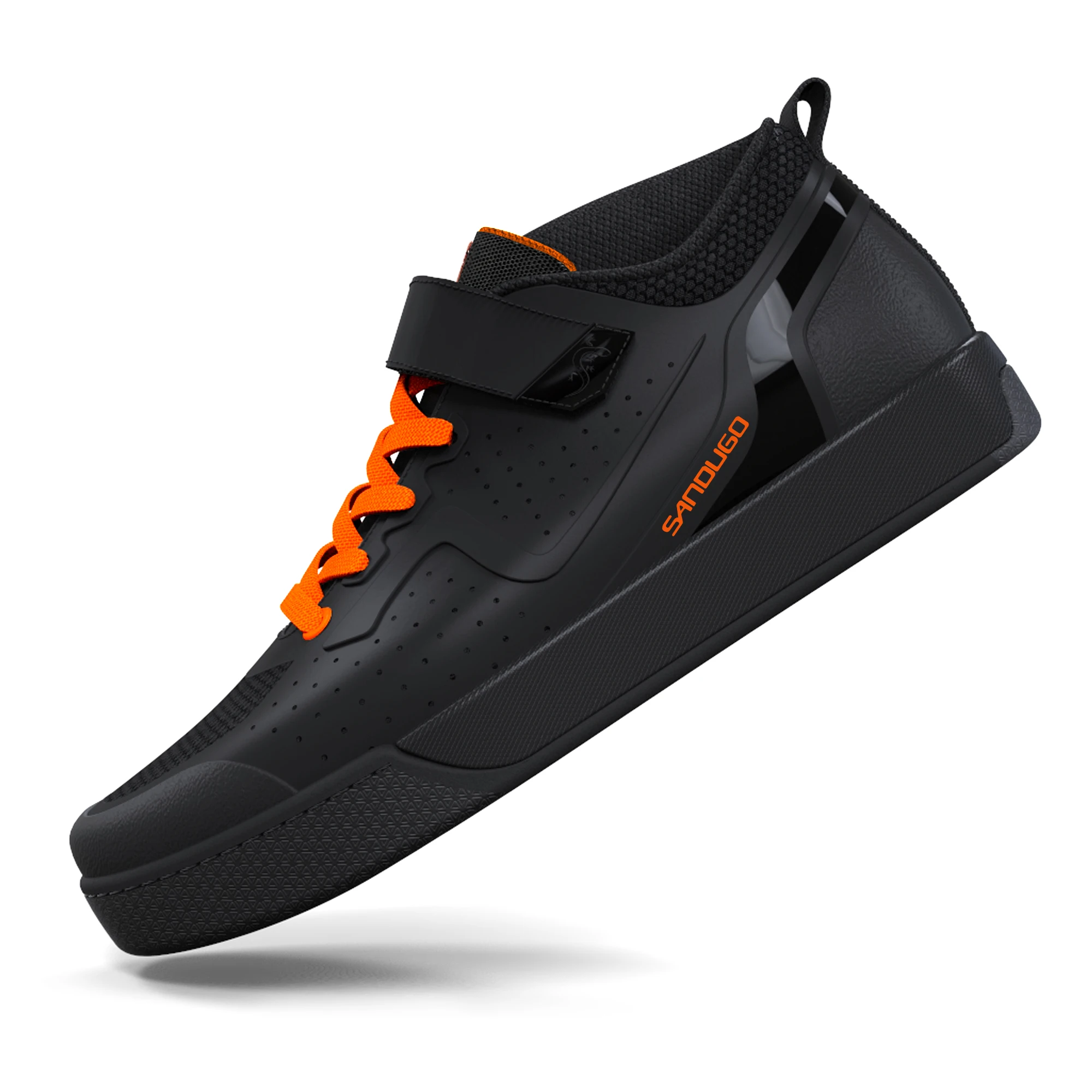 Sandugo Cycling Shoes for Men Apply to Mountain Bike Downhill Uphill and Indoor Bicycle Compatible With SPD and FlatPedal