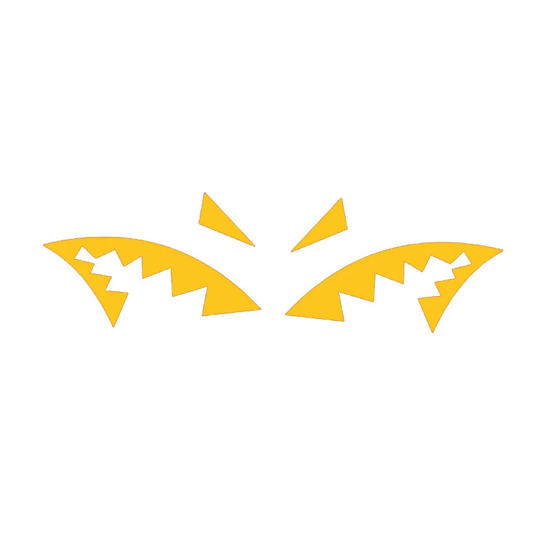 Car Antenna Shark Mouth Styling Stickers Fashion Reflective Vinyl Decals Shark Fin Antenna Decoration Sticker Accessories Tools