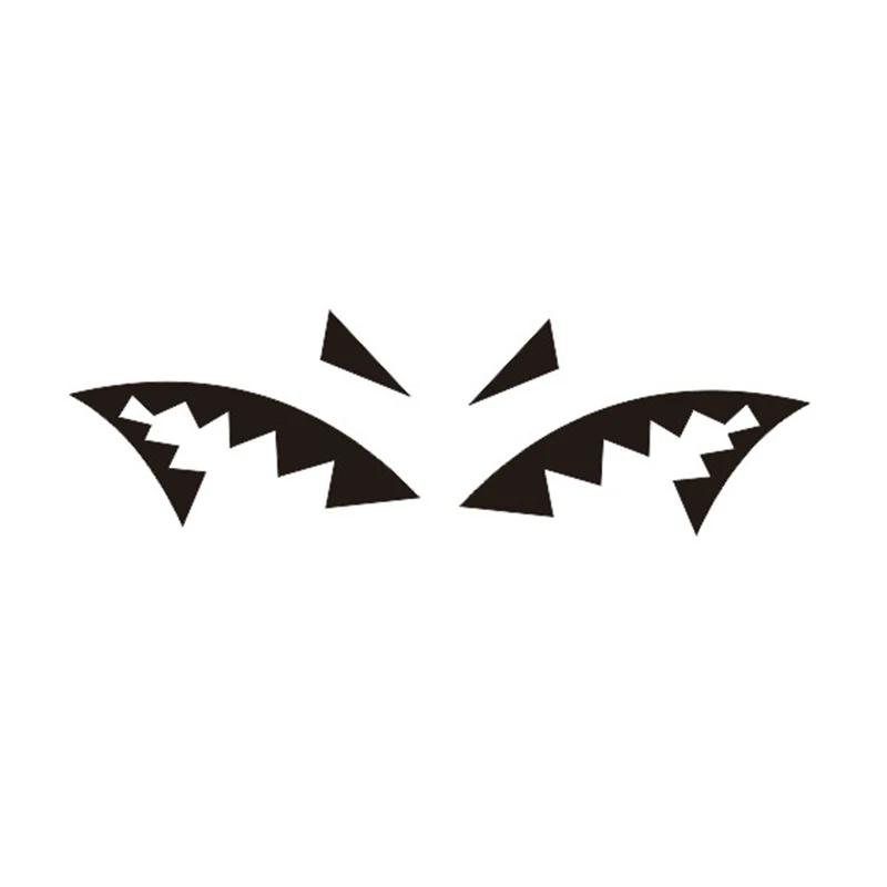 Car Antenna Shark Mouth Styling Stickers Fashion Reflective Vinyl Decals Shark Fin Antenna Decoration Sticker Accessories Tools