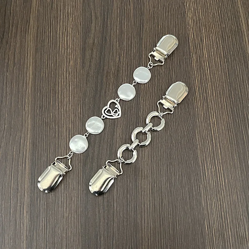 Cardigan Clip Sweater Shawl Clips Guardian Necklace Duck Mouth in Metal Clip Holder Legs Accessory Jewelry Best Gift