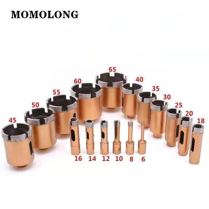 6-100mm Diamond Hole Saw Drill Bits for Marble Granite Brick Tile Ceramic Concrete Drilling Sintering Core Bit