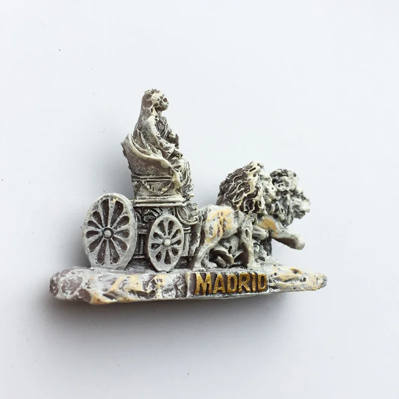 Europe Spain Valencia Madrid Fridge Magnets Tourist Souvenir Decoration Articles Handicraft Magnetic Refrigerator Collection