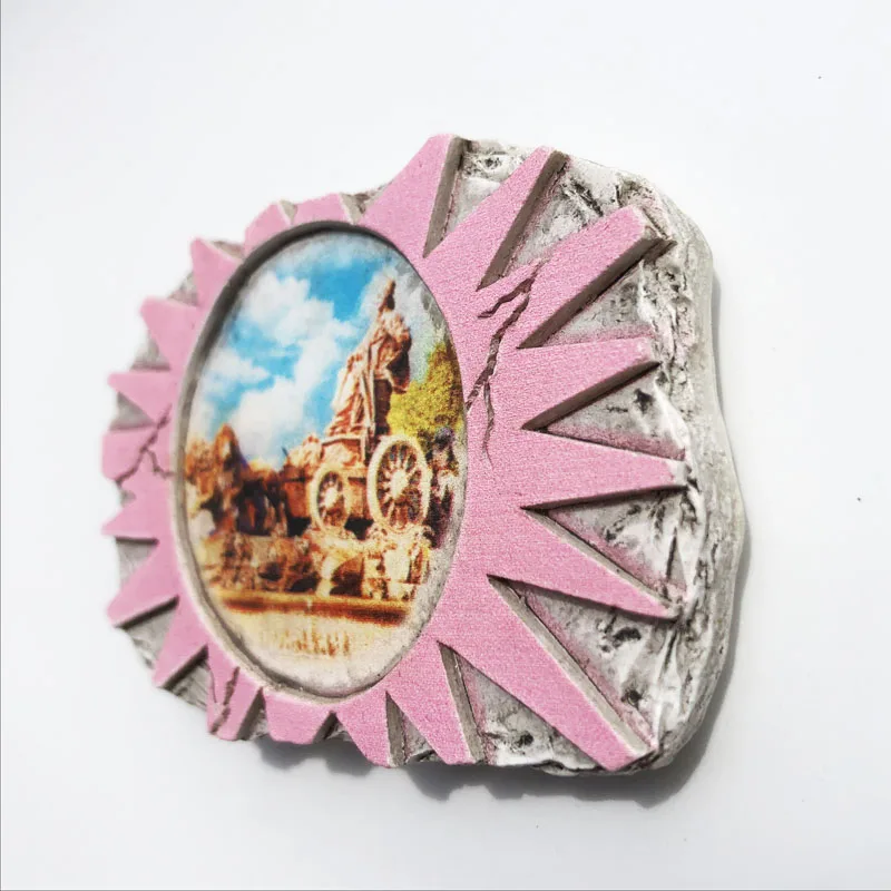 Europe Spain Valencia Madrid Fridge Magnets Tourist Souvenir Decoration Articles Handicraft Magnetic Refrigerator Collection
