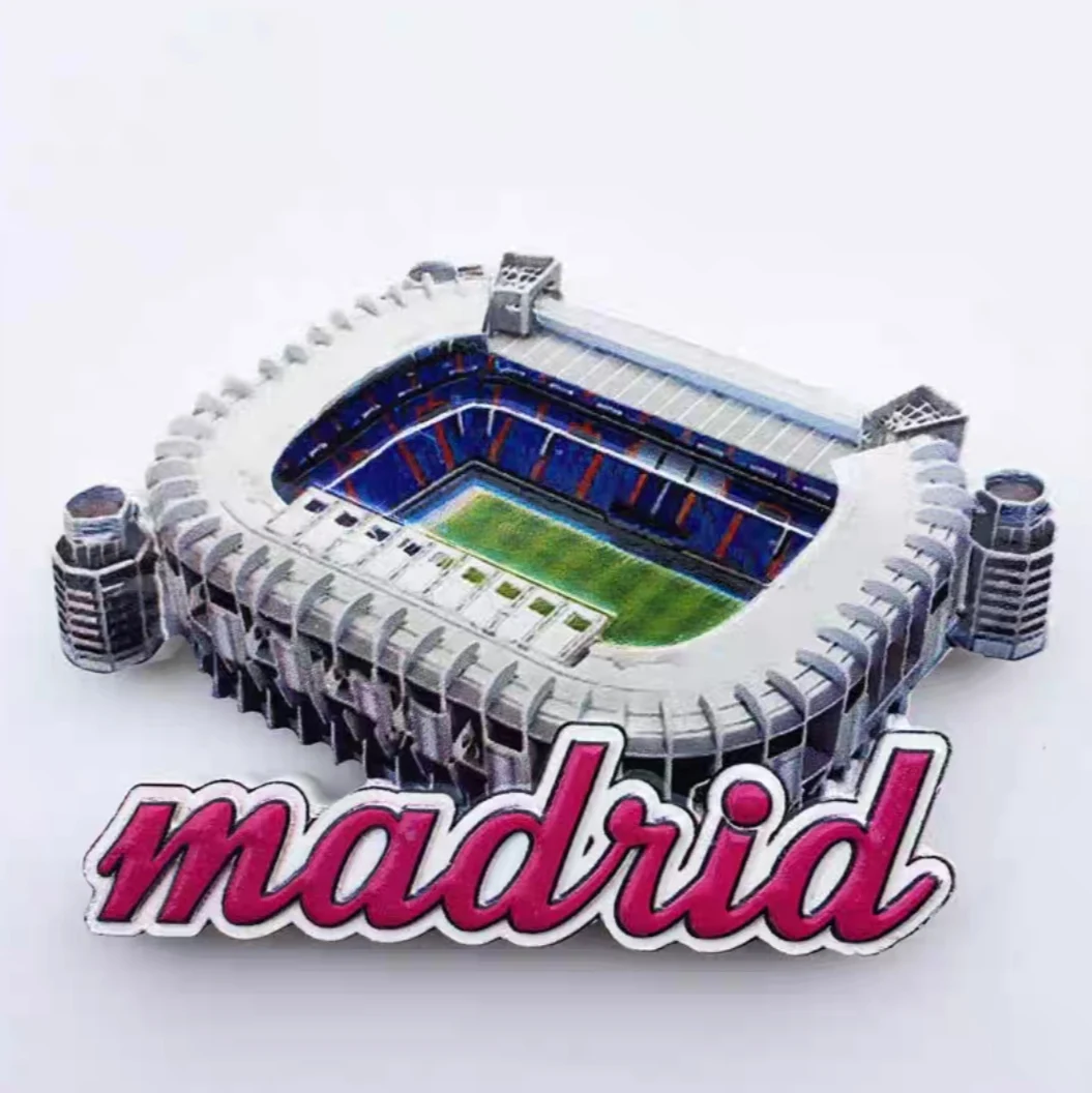 Europe Spain Valencia Madrid Fridge Magnets Tourist Souvenir Decoration Articles Handicraft Magnetic Refrigerator Collection