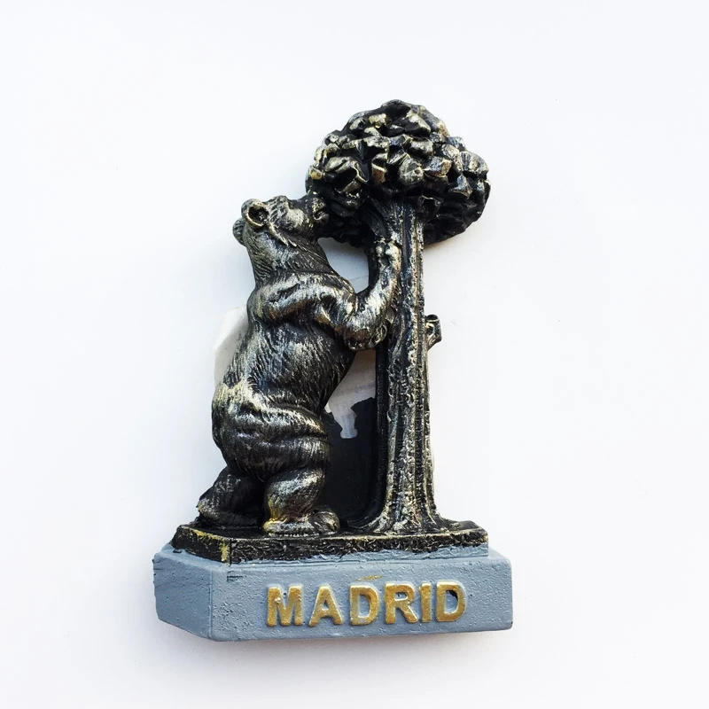 Europe Spain Valencia Madrid Fridge Magnets Tourist Souvenir Decoration Articles Handicraft Magnetic Refrigerator Collection