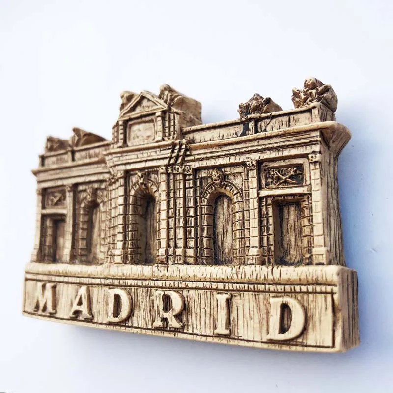 Europe Spain Valencia Madrid Fridge Magnets Tourist Souvenir Decoration Articles Handicraft Magnetic Refrigerator Collection