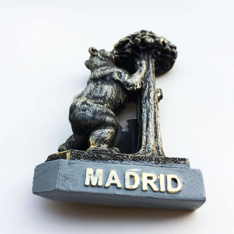 Europe Spain Valencia Madrid Fridge Magnets Tourist Souvenir Decoration Articles Handicraft Magnetic Refrigerator Collection